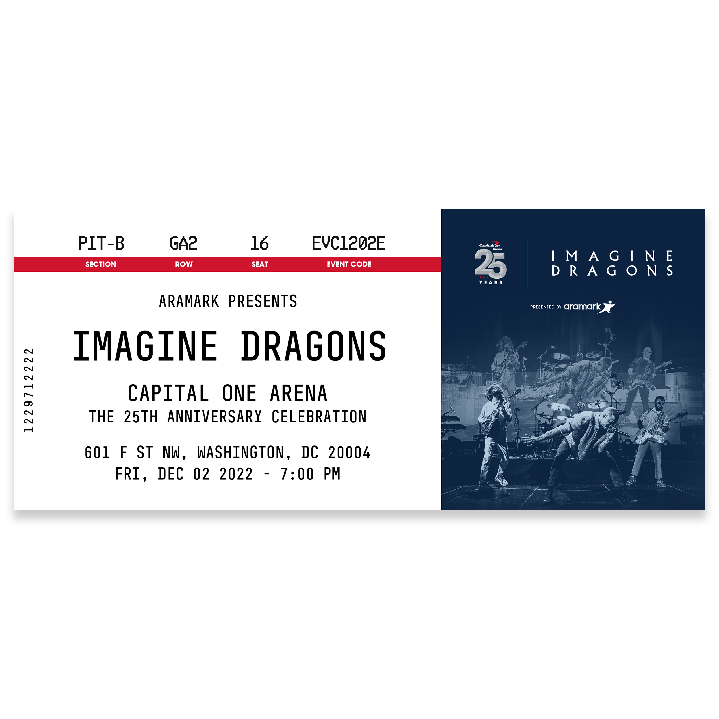 25th Anniversary Celebration featuring Imagine Dragons Ticketmaster